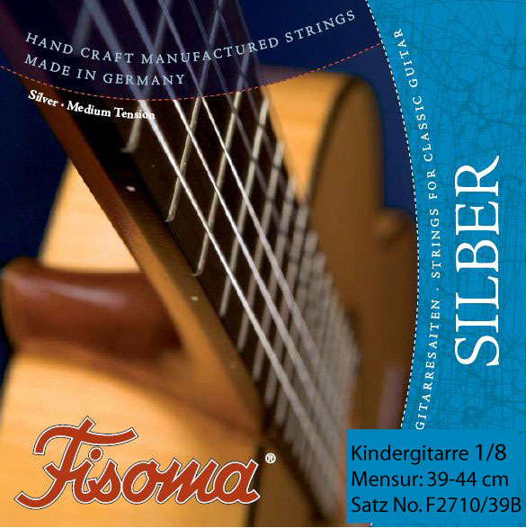 Fisoma Klassik Nylon Silber 1/8